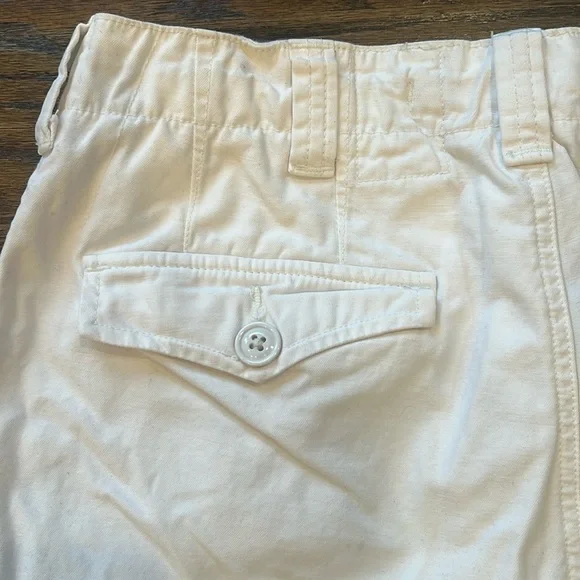 Polo Ralph Lauren Classic Cargo Shorts Khakis White/Relaxed Fit Size 31 - Picture 12 of 16